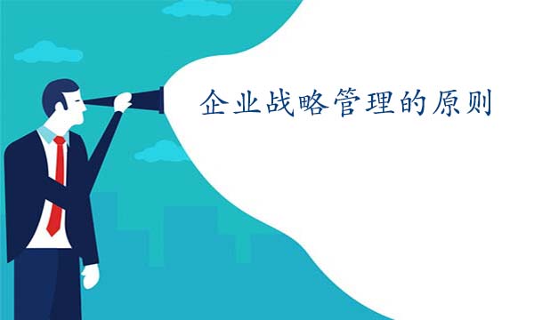 企業(yè)戰(zhàn)略管理的原則包括哪些