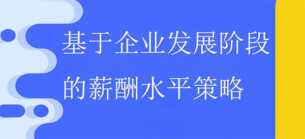 薪酬設(shè)計咨詢公司：基于企業(yè)發(fā)展階段的薪酬水平策略