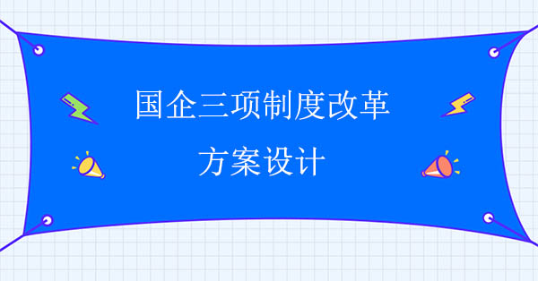 國(guó)企三項(xiàng)制度改革方案設(shè)計(jì)